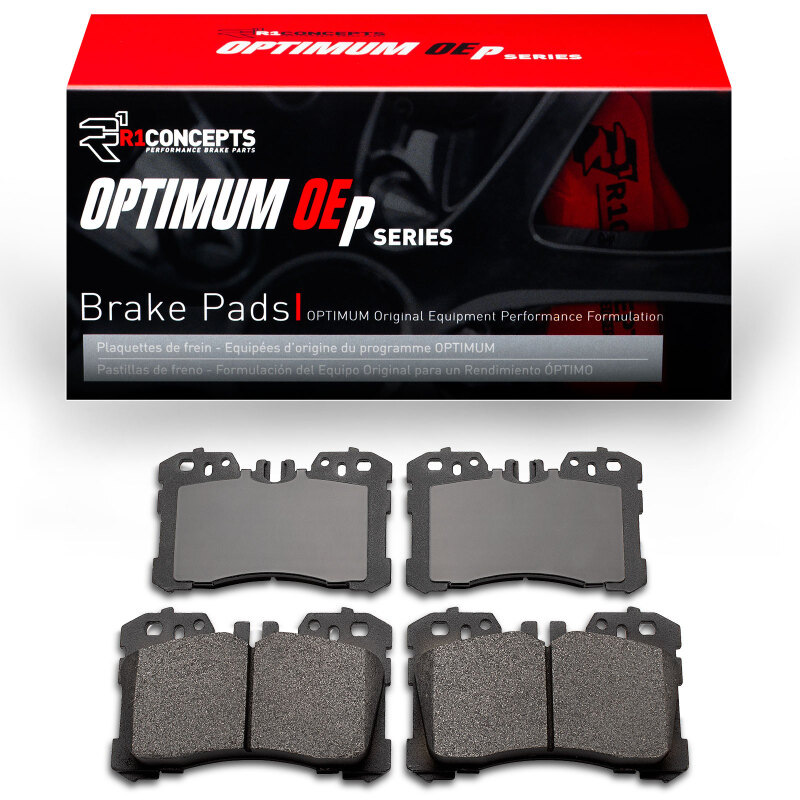 Lexus LS600H Brake Pads - Front - R1 Concepts - Optimum OE - `07-`17